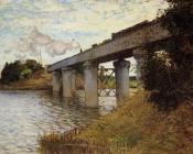 克劳德 莫奈 : The Railway Bridge at Argenteuil